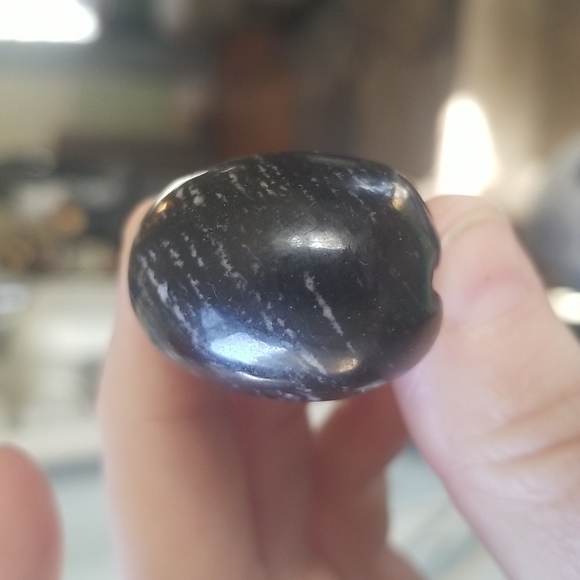 Zebra Jasper Carved Skull - Picture 6 of 8